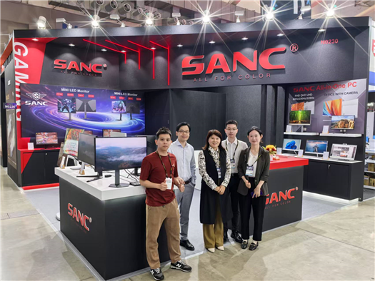SANC盛色品牌亮相台北国际电脑展（COMPUTEX 2025）